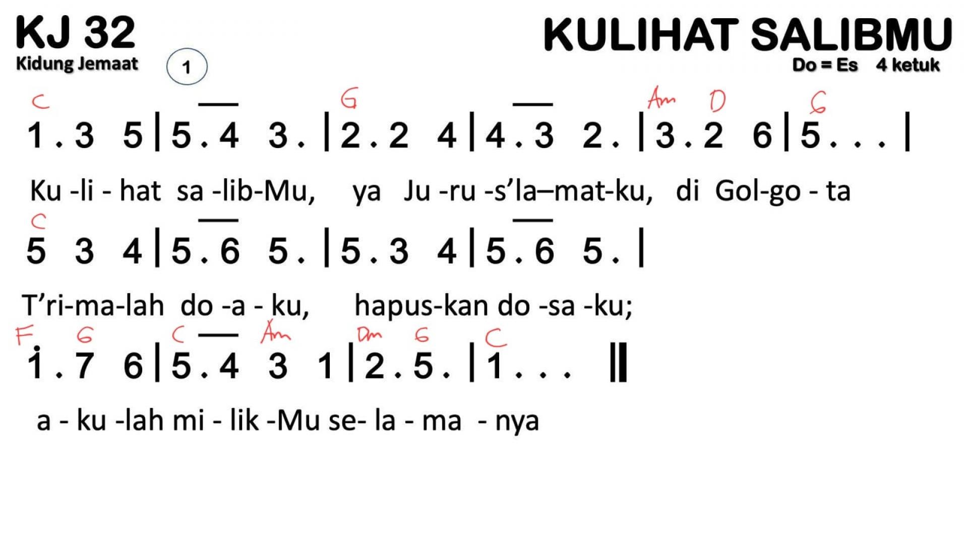 Partitur Chord KJ 32